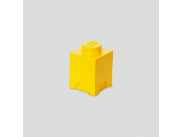 Lego varastointitiili 1 żółty