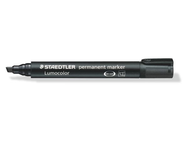 Marker Staedtler Lumocolor 350-9 2-5 mm svart permanent (10 st.)