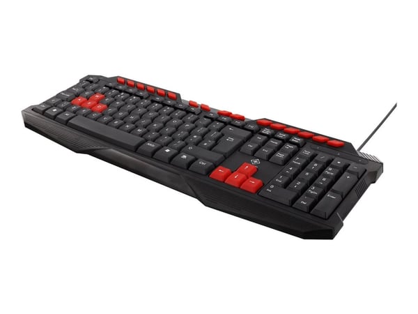 DELTACO GAMING GAM-024 - Tastatur - USB - Storbritannia - svart