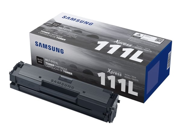 HP/Samsung MLT-D111L - Høy kapasitet - svart - original - tonerkassett (SU799A) - for Xpress SL-M2023, M2027, M2029, M2060, M2070, M2071, M2073, M2...