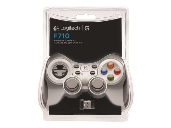 Logitech Wireless Gamepad F710 - Håndkonsoll - 10 knapper - trådløs - 2.4 GHz - for PC