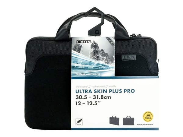 DICOTA Ultra Skin Plus PRO Laptop Sleeve 12.5" - Notebookbæreveske - 12.5"