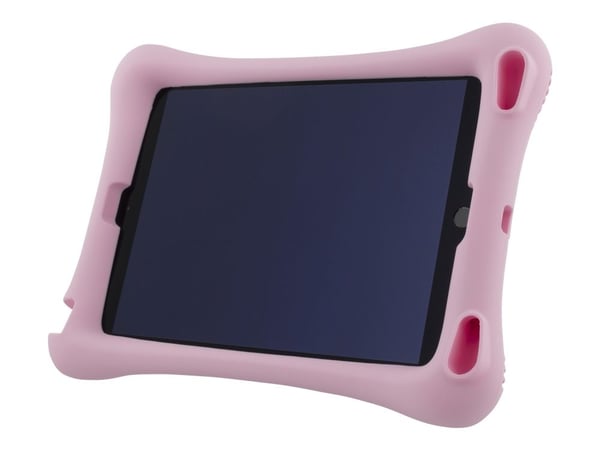 DELTACO TPF-1301 - Bakdeksel for nettbrett - silikongummi - rosa - 9,7" - for Apple 9,7-tommers iPad Pro; iPad Air; iPad Air 2