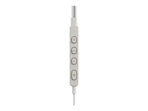 Pioneer Rayz SE-LTC3R-W - Ørepropper med mikrofon - i øret - kablet - aktiv støydemping - Lightning - is