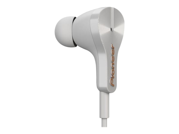 Pioneer Rayz SE-LTC3R-W - Ørepropper med mikrofon - i øret - kablet - aktiv støydemping - Lightning - is