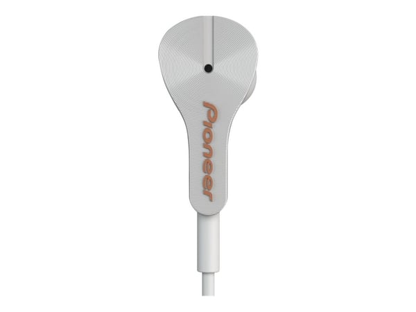 Pioneer Rayz SE-LTC3R-W - Ørepropper med mikrofon - i øret - kablet - aktiv støydemping - Lightning - is