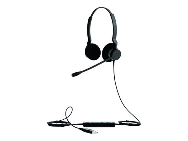 Jabra BIZ 2300 USB-C UC Duo - Hodesett - on-ear - kablet - USB-C