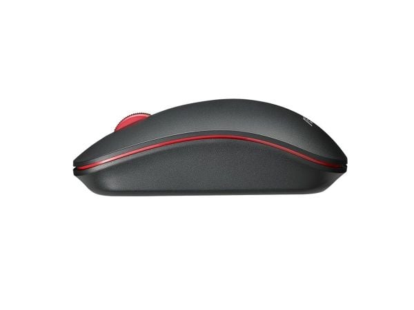 ASUS WT300 RF MOUSE/BK-RD, Molempikätinen, Optinen, Langaton RF, 1600 DPI, Musta, Punainen