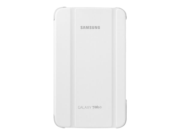 Samsung Book Cover EF-BT210B - Lommebok for nettbrett - polarhvit - 7" - for Galaxy Tab 3 (7 tommer)