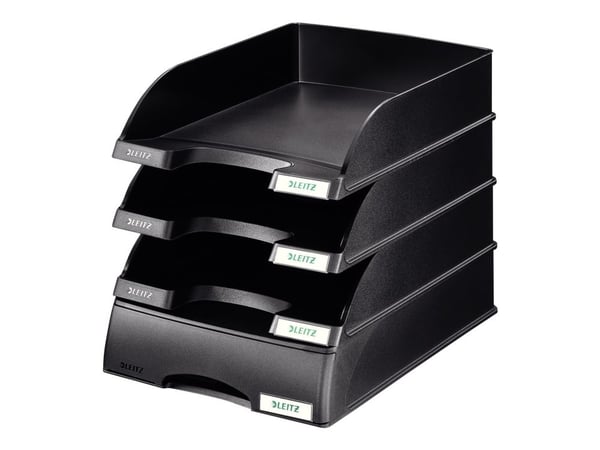 Leitz 52272095, Polystyreeni (PS), Musta, A4, 255 mm, 35,7 cm, 70 mm