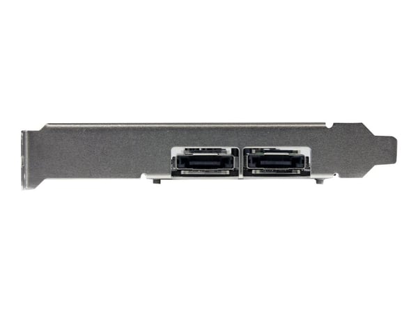 StarTech.com 2 Port PCI Express SATA 6 Gbps eSATA-kontrollerkort - Dual Port PCIe SATA III-kort - 2 Int/2 Ext - SATA III 6Gbps (PEXESAT322I) - Lagr...