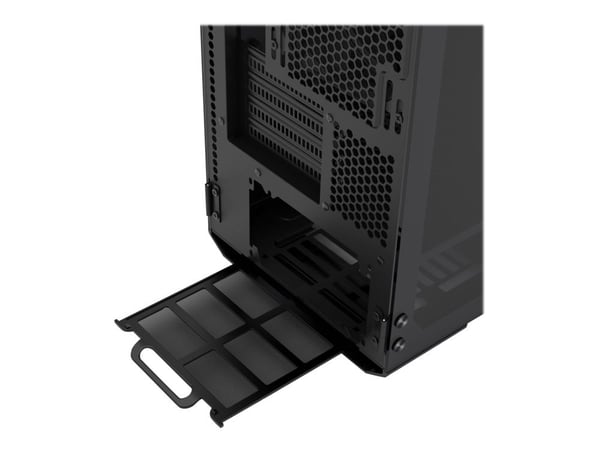 Phanteks Enthoo EVOLV - Tempered Glass Edition - tower - micro ATX - sidepanel med vindu (herdet glass) - ingen strømforsyning - atlasksort - USB/lyd