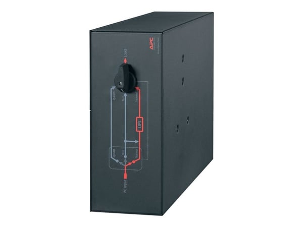 APC Service Bypass Panel - Omløpssvitsj (kan monteres i rack) - AC 230 V - utgangskontakter: 10 - svart - for P/N: SRT10KRMXLI, SRT10KXLI, SRT6KRMX...