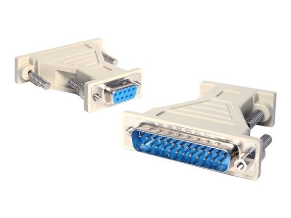 StarTech DB9 to DB25 Serial Cable Adapter - F/M - Serial adapter - DB-9 (F) to DB-25 (M) - AT925FM - Seriell adapter - DB-9 (hunn) til DB-25 (hann)...