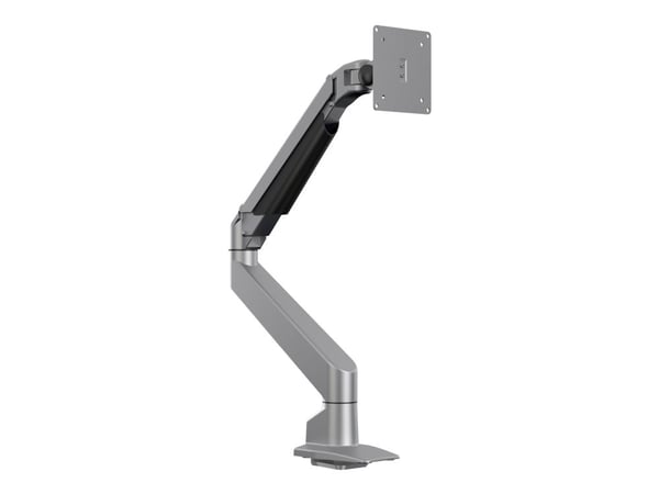 Multibrackets M VESA Gas Lift Arm Single - Monteringssett (leddarm, skrivebordsklemmemontering) - for LCD-skjerm - aluminium - sølv - skjermstørrel...