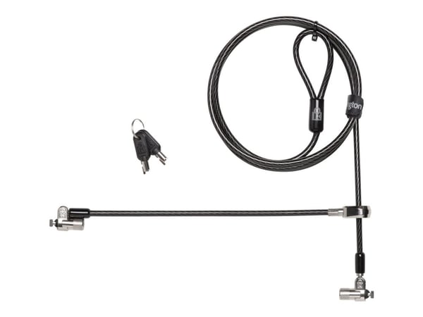 Kensington MicroSaver 2.0 Keyed Twin Laptop Lock - Säkerhetskabel