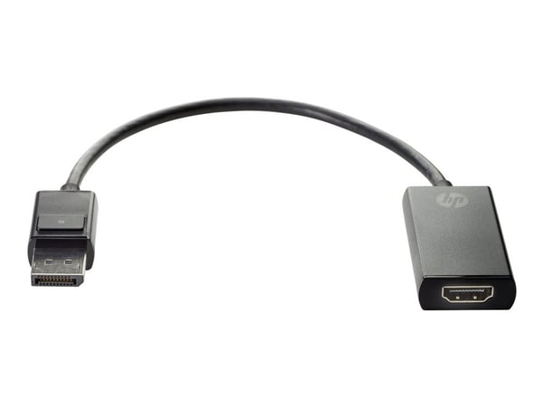 HP - Video adapter - DisplayPort hann til HDMI hunn - 4K-støtte - for Elite t655; Pro t550; Workstation Z4 G5, Z6 G5