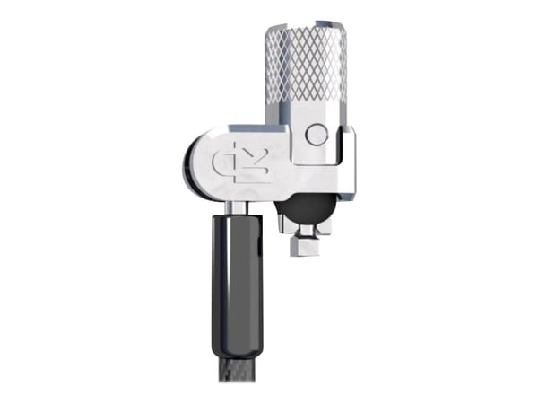 Kensington MicroSaver 2.0 Keyed Ultra Laptop Lock - Sikkerhetskabel - sølv