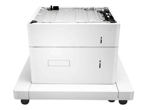 HP Paper Feeder and Stand - Skriversokkel med mediemater - 2550 ark inn 2 skuff(er) - for LaserJet Enterprise MFP M634; LaserJet Enterprise Flow MF...