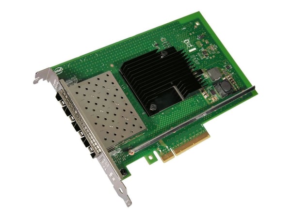 Intel Ethernet Converged Network Adapter X710-DA4 - Nettverksadapter - PCIe 3.0 x8 - 10 Gigabit SFP+ x 4