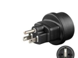 MicroConnect Universal adapter US/Schuko - Adapter för effektkontakt