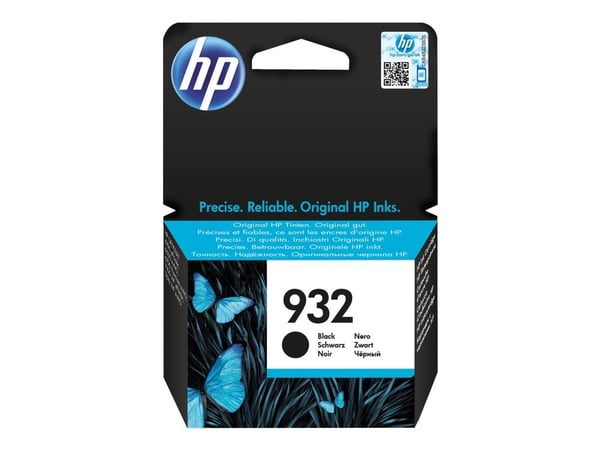 HP 932 - Svart - original - blekkpatron