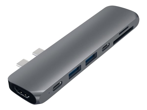 Satechi Aluminum Type-C Pro Hub Adapter - telakointiasema - USB-C
