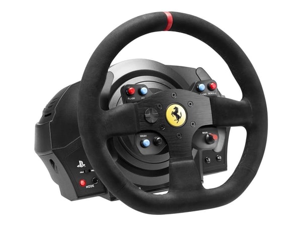 Thrustmaster Ferrari T300 Integral Racing - Alcantara - hjul- og pedalsett - kablet - for PC, Sony PlayStation 3, Sony PlayStation 4, Sony PlayStat...