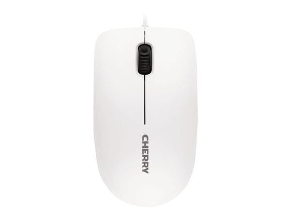 CHERRY MC 1000, Molempikätinen, Optinen, USB A-tyyppi, 1200 DPI, Harmaa