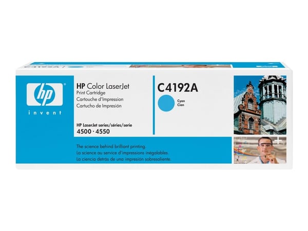 HP C4192A - syaani - alkuperäinen - LaserJet - värikasetti (C4192A) - värikasetti (C4192A)
