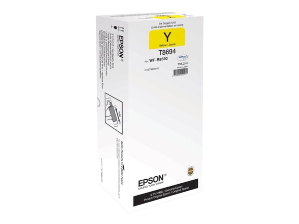 Epson Yellow XXL Ink Supply Unit, Keltainen, Väriainepohjainen muste, 1 kpl