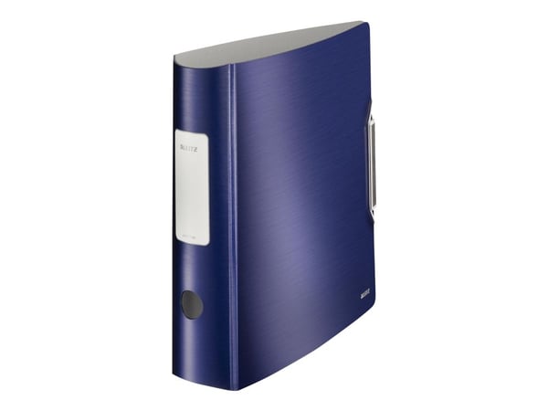 Leitz 180° Active Style - Ringperm - bokryggbredde: 82 mm - for A4 (210 x 297 mm) - kapasitet: 500 ark - titanblå