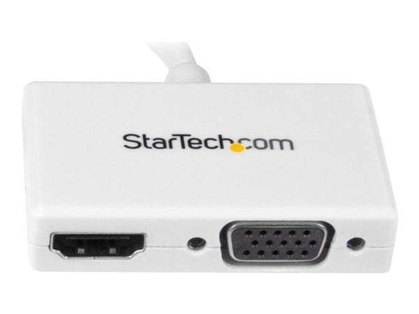 StarTech.com MDP2HDVGAW, 0,15 m, 1920 x 1200 pikseliä, 1080p, Valkoinen, Passiivinen videomuunnin, 0 - 60 °C