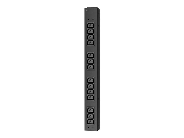 APC Basic Rack PDU - Strømfordelerenhet (kan monteres i rack) - AC 100-240 V - inngang: IEC 60320 C20 - utgangskontakter: 14 (power IEC 60320 C13) ...