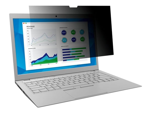 3M personvernfilter - Notebookpersonvernsfilter - 15.6" - svart