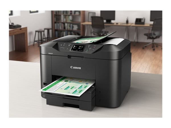 Canon MAXIFY MB2750, Mustesuihku, Väritulostus, 600 x 1200 DPI, Värikopiointi, A4, Musta
