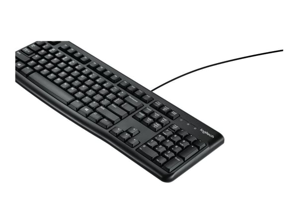 Logitech K120 - Tastatur - USB - Italiensk - svart - OEM