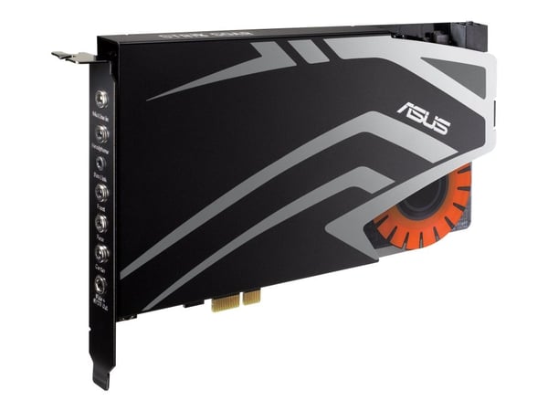 ASUS Strix Soar - Ljudkort - 24-bitars - 192 kHz - 116 dB SNR (förhållande signal-brus) - 7.1 - PCIe - CM6632AX