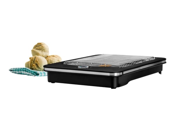 OBH Nordica Classic 2632 - Liggende toastjern - 500 kvadratcentimeter - svart