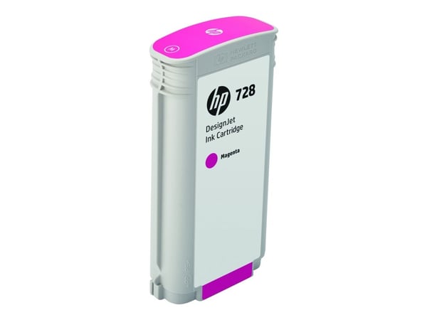 HP 728 - 130 ml - magenta - original - DesignJet - blekkpatron - for DesignJet T730, T830