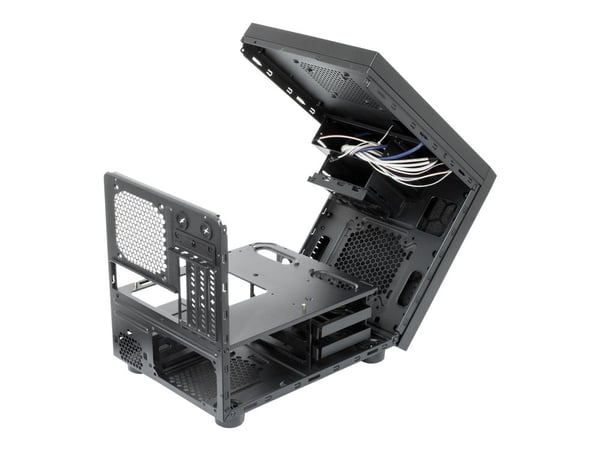 Chieftec Gaming Series - Tower - micro ATX - ingen strømforsyning (ATX) - svart - USB/lyd