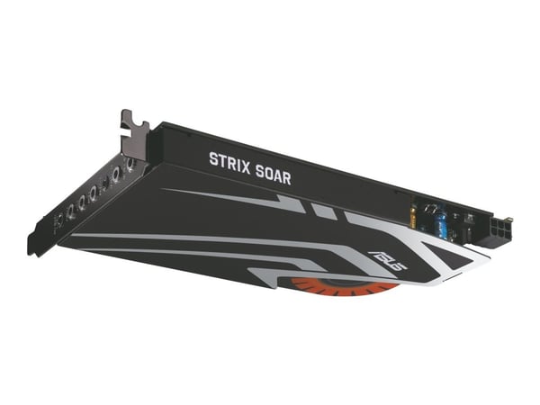 ASUS Strix Soar - Ljudkort - 24-bitars - 192 kHz - 116 dB SNR (förhållande signal-brus) - 7.1 - PCIe - CM6632AX