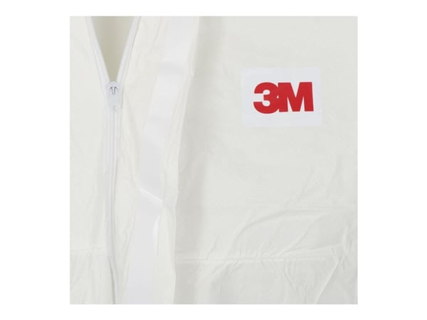 3M 4540+ - Kjeledress - M - SMMMS polypropylen - hvit, blå