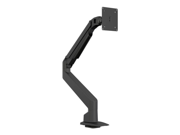 Multibrackets M VESA Gas Lift Arm Single - Monteringssett (leddarm, skrivebordsklemmemontering) - for LCD-skjerm - aluminium - svart