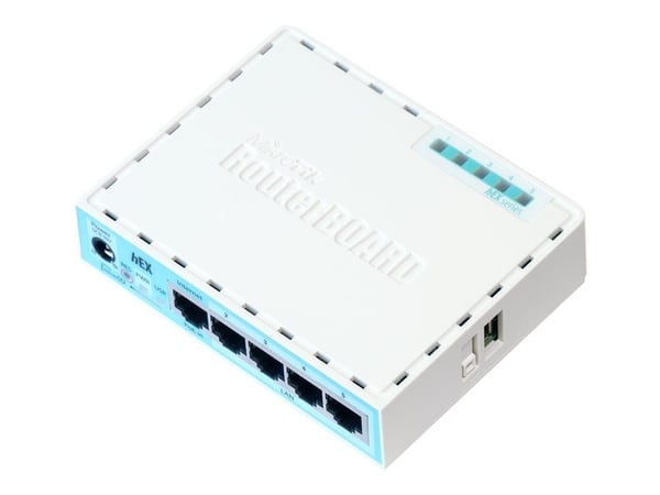 MikroTik RouterBOARD hEX RB750Gr3 - Router 4-ports-switch - 1GbE
