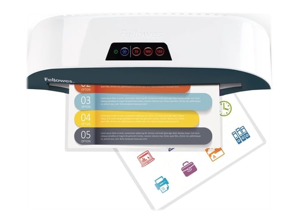 Fellowes 5401802, Läpinäkyvä, Kiiltävä, A4, 0,25 mm, 210 mm, 1 mm