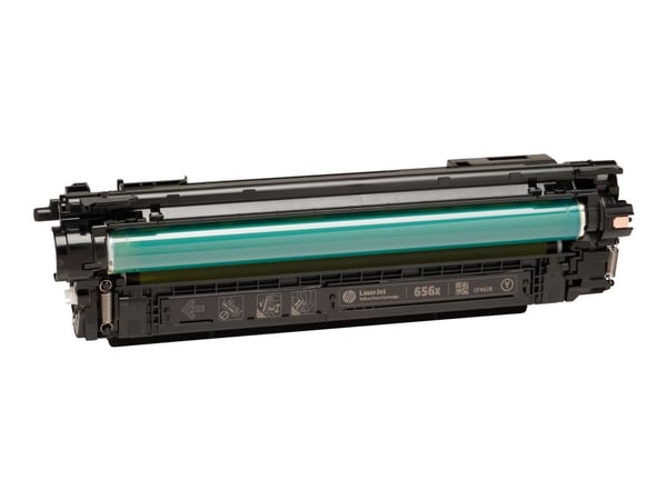 HP 656X alkuperäinen riittoisa keltainen LaserJet -värikasetti, 22000 sivua, Keltainen, 1 kpl