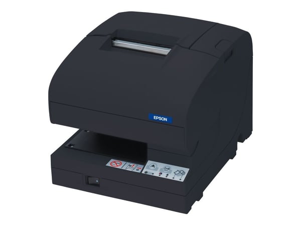 Epson TM J7200 (301) - Kvitteringsskriver - ink-jet - Rull (8 cm) - 600 dpi - inntil 98 mm/sek - USB 2.0, LAN - svart