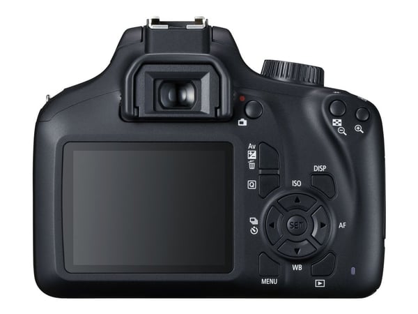 Canon EOS 4000D - Digitalkamera - SLR - 18.0 MP - APS-C - 1080 p / 30 fps - Wi-Fi - svart (Only Body, no lens)