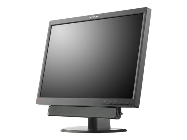 Lenovo USB Soundbar - Kaiuttimet - PC:lle - USB - 2,5 W (yhteensä) - IdeaPad S340-14; ThinkPad L13 Yoga Gen 3; T14s Gen 3; V50t Gen 2-13 -malleihin